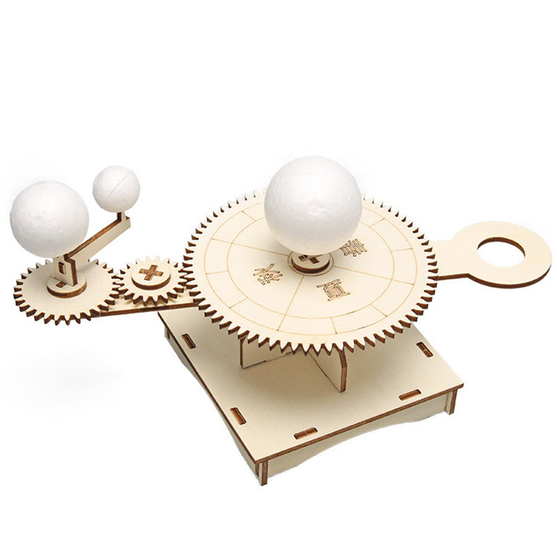 Primary school students science and technology small production DIY handmade classroom production materials children's science experiment physics toys