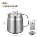 oil filter pot 304 stainless steel for home with filter large capacity oil storage jar oil filter handy gadget fryer