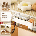 Desk bookshelf classroom storage rack student dormitory hanging basket school side hook storage rack storage handy gadget