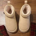 Fashioneasiest for matchnon-slipheattechthick sole snow boots for women 2026new arrivalfall and winterfleece-linedthickened slip-on cotton shoes