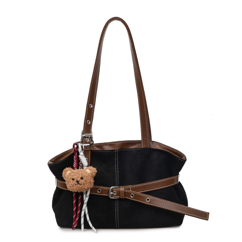 2025 fall/winter new women's bag korean style fashion handbag light luxury elegant underarm bag commuter versatile shoulder bag