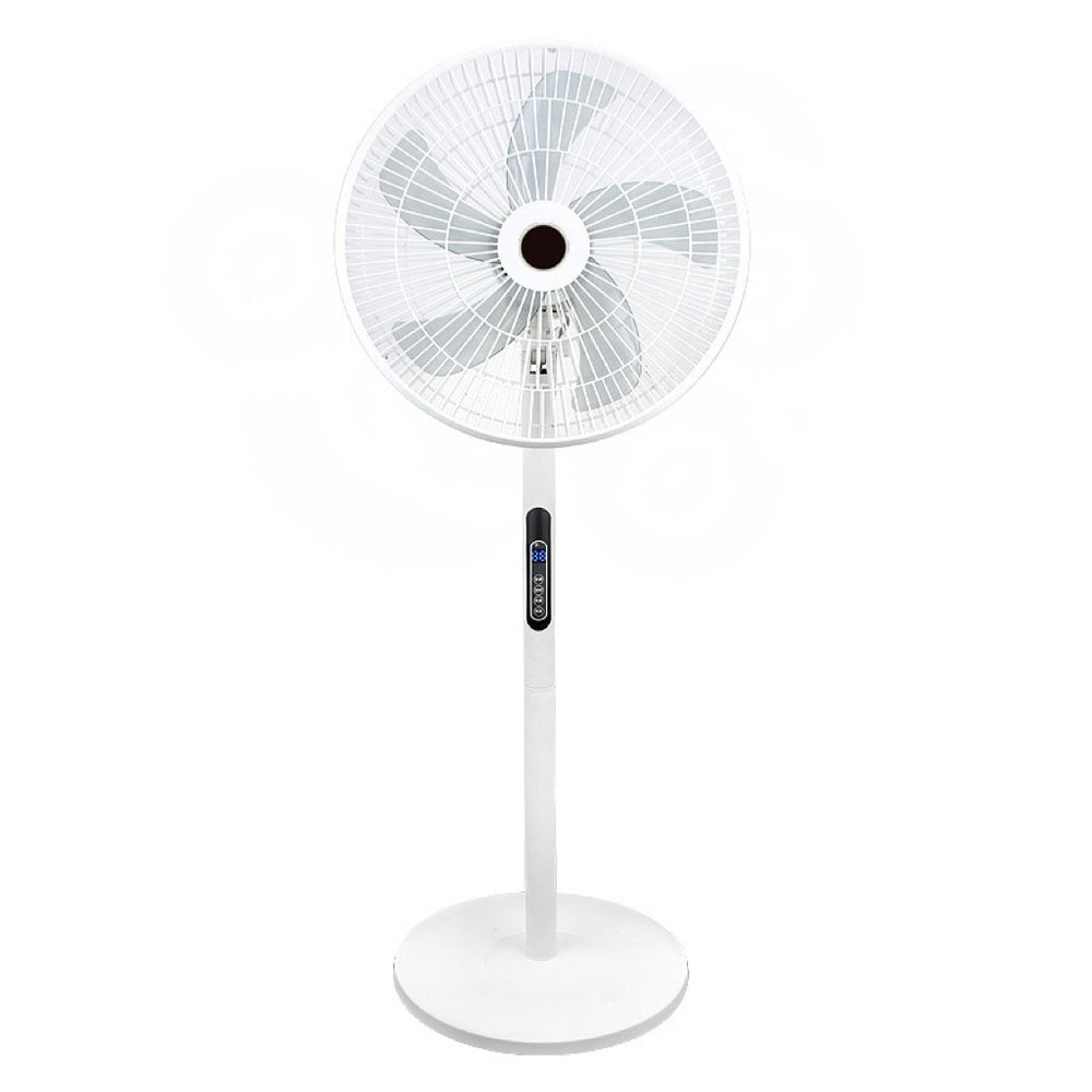Electric fan for home remote control timing silent floor fan student dormitory standing shaking fan strong wind fan