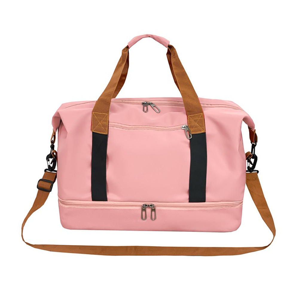 New large-capacity handbag travel bag independent storage warehouse dry and wet separation sports fitness bag custom logo