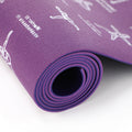yoga mat pvcmen fitness mat non-slip yoga mat manufacturer sports home professional training mat