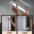 Led wine cabinet light with rechargeable human body sensor light strip cabinet kitchen wardrobe shoe cabinet wireless self-adhesive magnetic suction