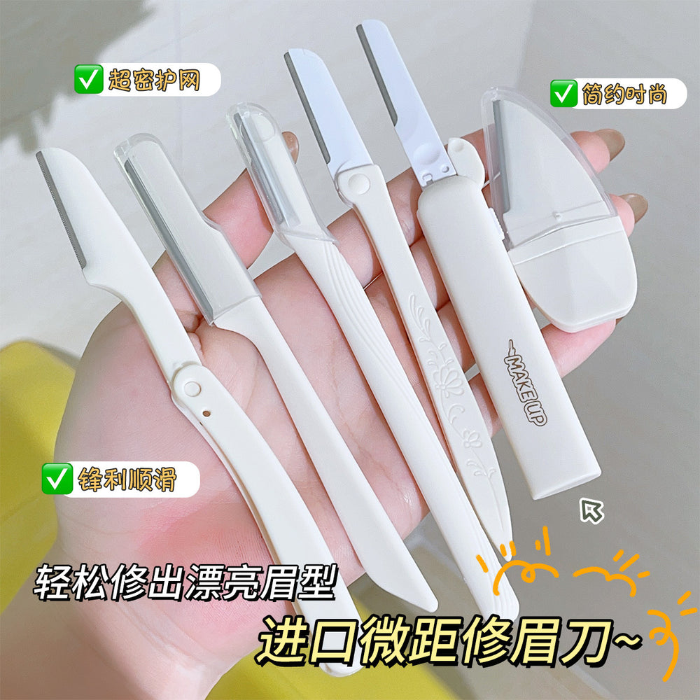 Dazzling fenling new arrival imported blade eyebrow razor - safe, sharp, precision, protective mesh, eyebrow shaping tool for eye area