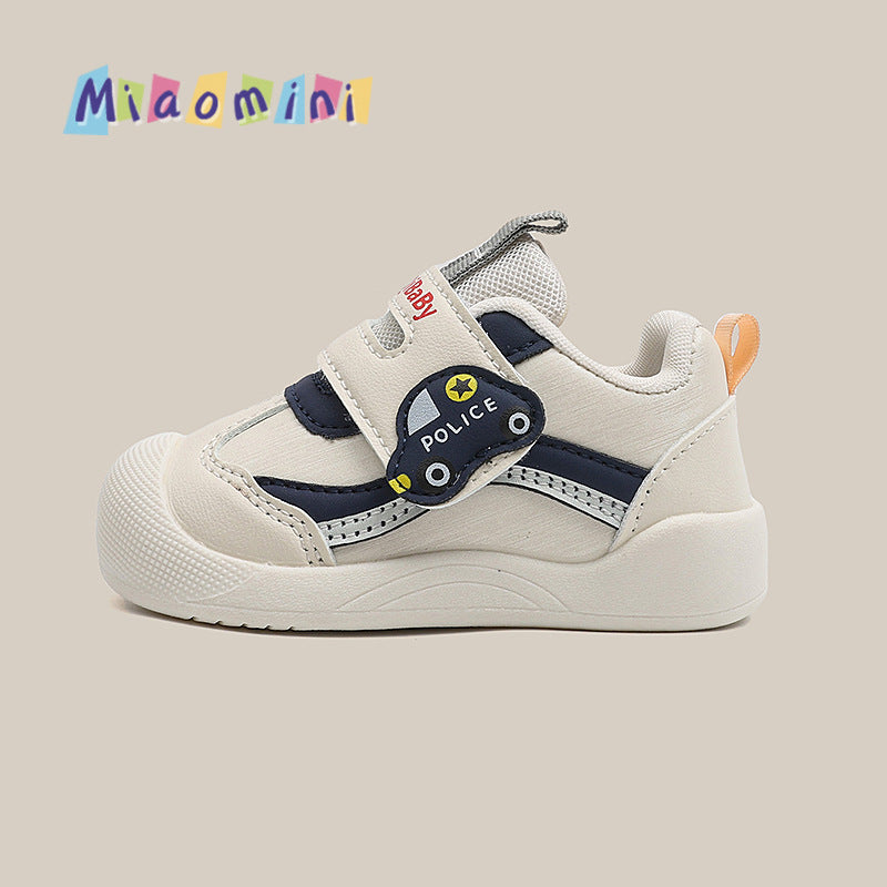 spring/autumn new casual baby boys' first walker shoes, toddler soft sole breathable unisex infant shoes
