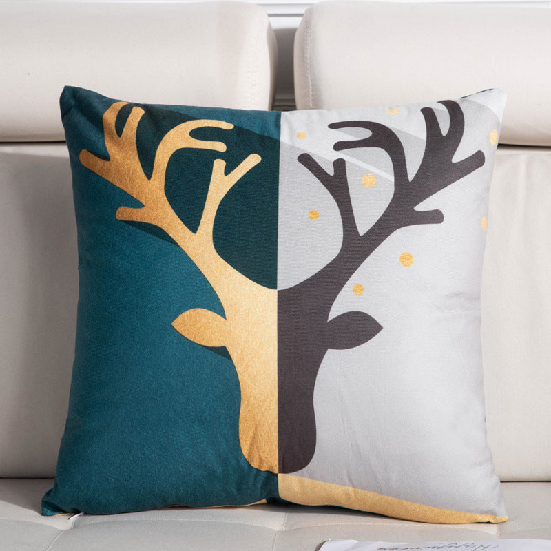 Nordic sofa throw pillow cover, light luxury high-end living room office decorative cushion, bed headrest cushion, wholesale from manufacturer