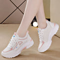 Authentic women's casual sneakers - mesh upper, 2025 summer collection, soft sole, lightweight, breathable, non-slip, comfortable running shoes