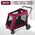 Multi-functional pet stroller for medium to large dogs - outdoor travel, large capacity, portable, foldable, cross-border dog cart