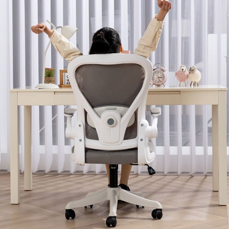 Ergonomic chair - home computer chair, comfortable for extended sitting, student study chair, dormitory gaming chair, office chair with backrest