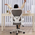 Ergonomic chair - home computer chair, comfortable for extended sitting, student study chair, dormitory gaming chair, office chair with backrest