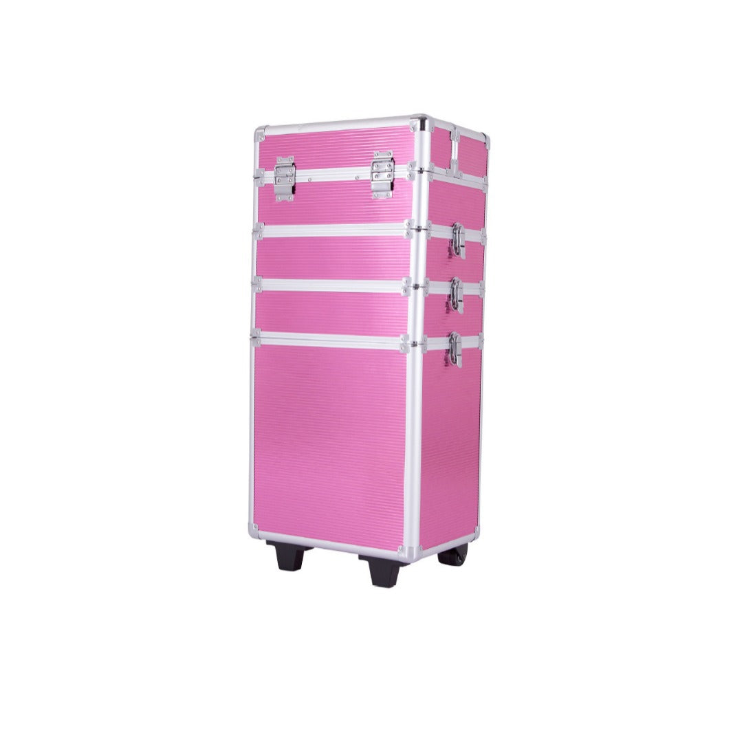 Shenzhen Dongguan produces cosmetic cases, suitcases, trolley cases, storage toolboxes, large-capacity color-changing lights with lights