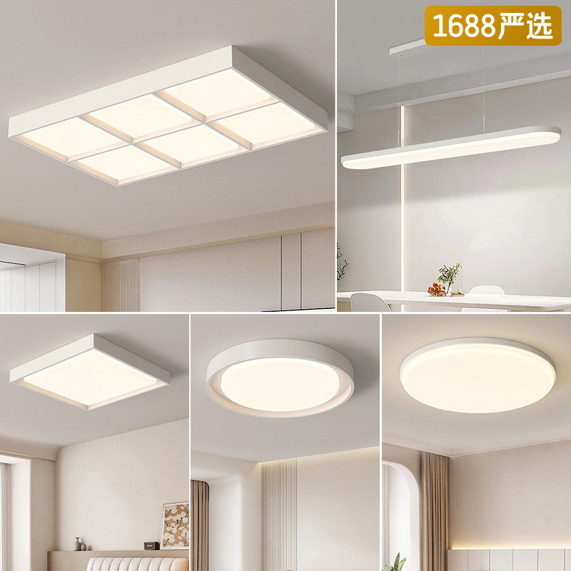 [Strict Selection] 2025 New Main Light Modern Simple Atmospheric Full House Package Full Spectrum Zhongshan Ceiling Light