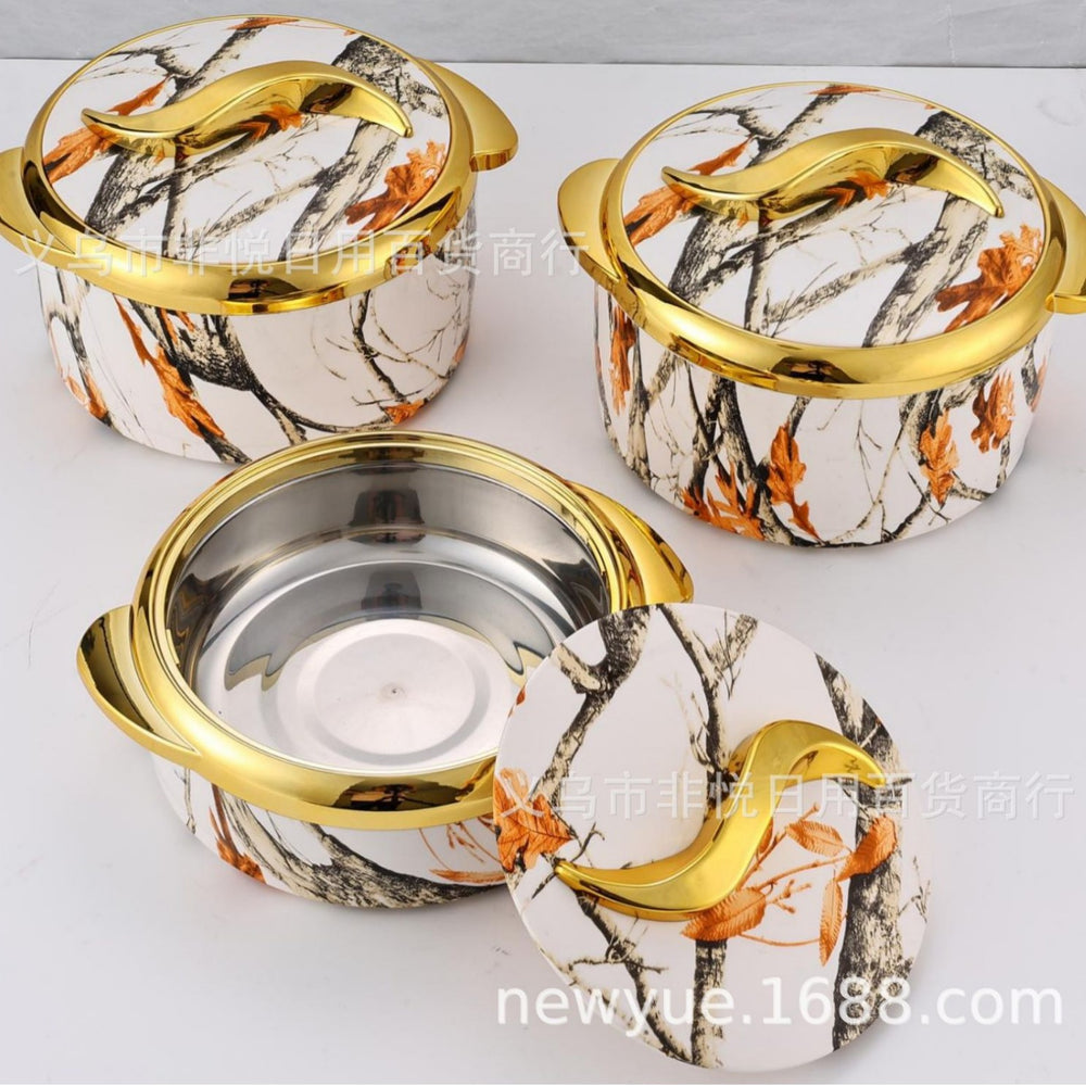 Newnewnew cross-border hot sale factory direct sales foodwaremer fresh-keeping lunch box thermal box thermal pot 3pcs