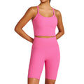 new arrival yoga clothes high waist hip lift tummy control slimming look sling beautiful back running sports intimates bra suit for women