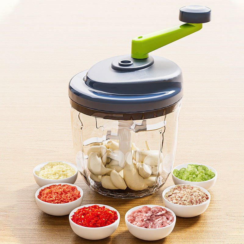 Garlic crusher - manual garlic masher, garlic chopper, garlic grinder, garlic slicer, garlic mincer, garlic & ginger crusher