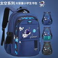 Backpack for grades 3-6, junior high school, large capacity, weight-reducing, spine-protecting, elementary school student schoolbag, breathable straps, storage