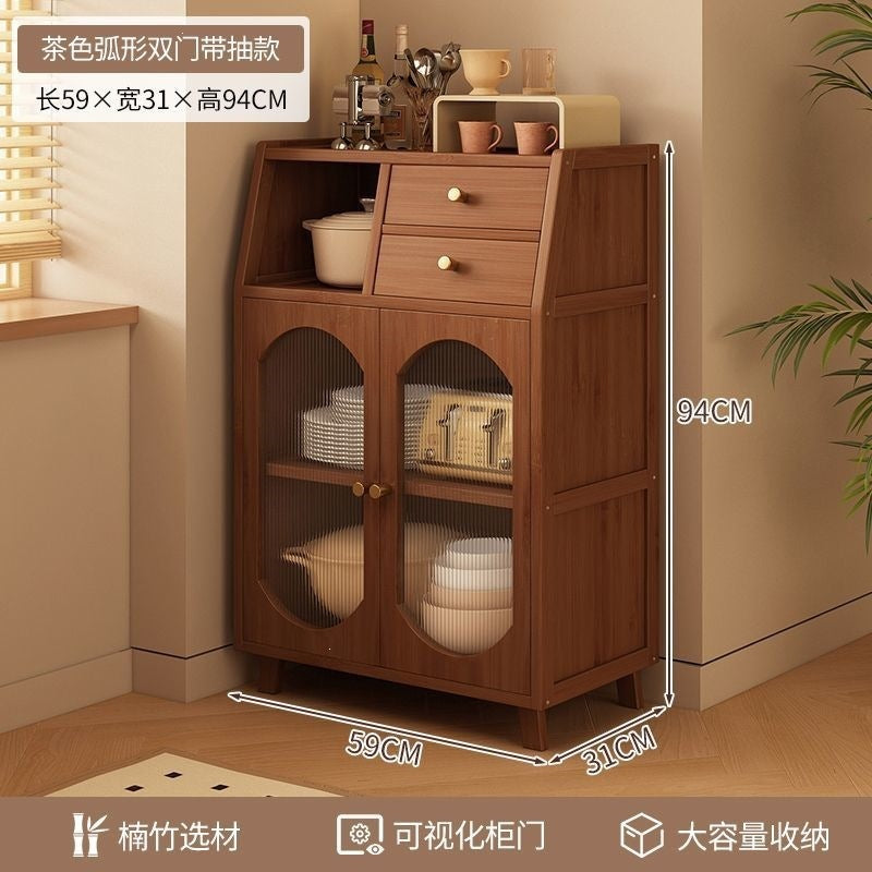 Entrance hall cabinet for home sideboard living room wall-mounted tea cabinet side cabinet multi-functional kitchenware storage rack