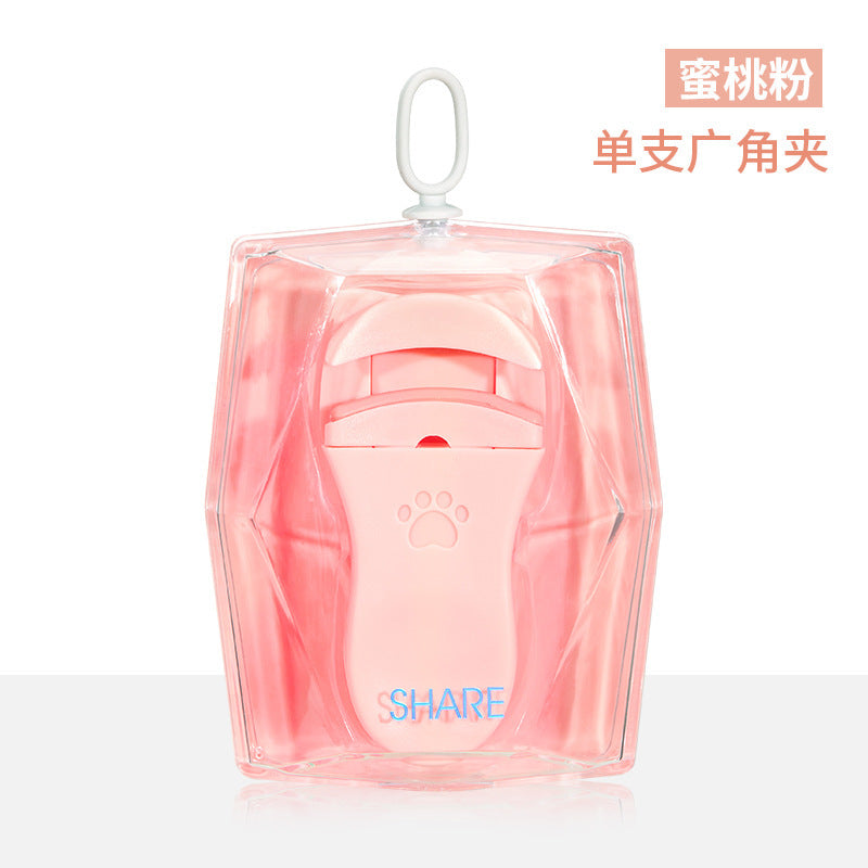 New arrival cute cat claw eyelash curler wholesale portable cute curling eyelash artifact without eyelid clip cross-border exclusive supply