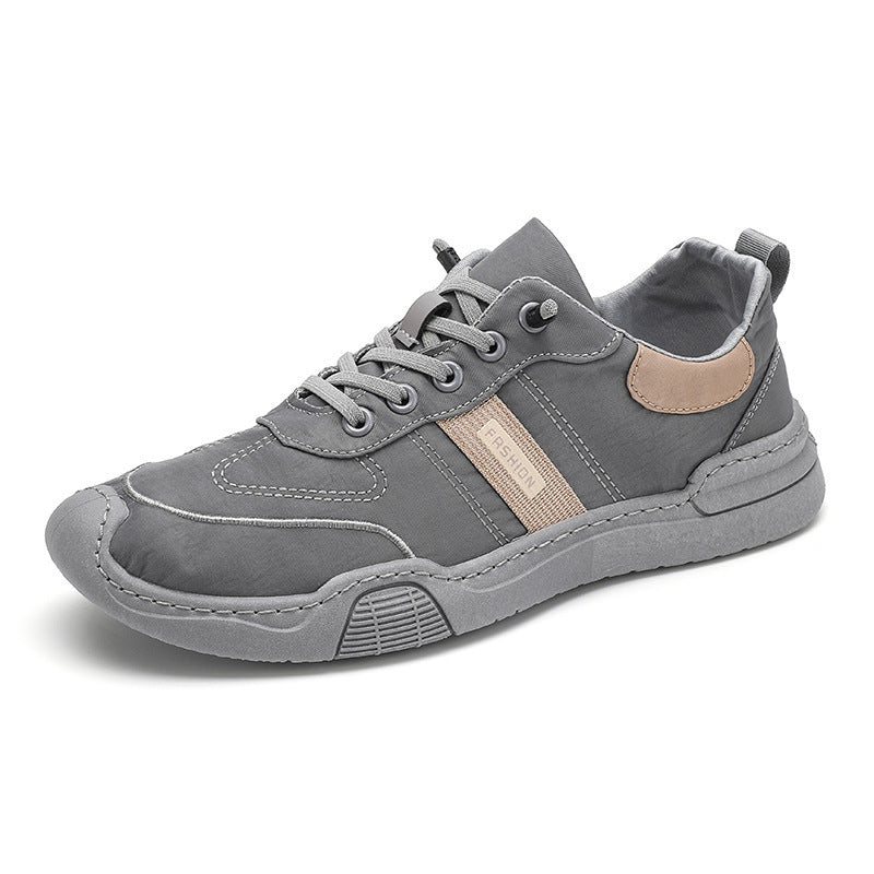 Men's spring breathable canvas shoes 2025 new men's cloth shoes korean style trendy versatile casual sneakers fashion shoes
