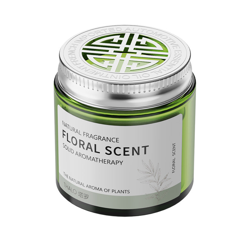 Solid balm car aromatherapy car ornaments classy long-lasting light fragrance car osmanthus air freshener for men