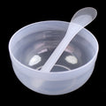 Beauty mask tool set #5: mask bowl + mixing spoon & spatula, makeup bowl, beauty supplies, spa mask mixing bowl set
