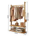 Coat rack floor-standing clothes rack for home clothes drying rack simple bedroom clothes storage rack room living room indoor