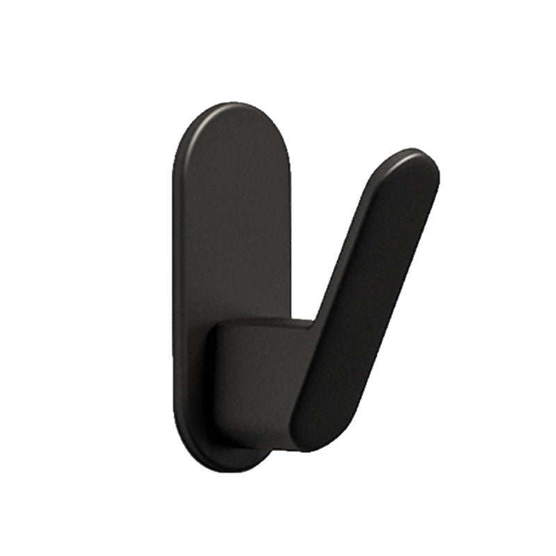 No punching single hook adhesive hook wall hanging clothes hat storage bathroom kitchen bathroom door load-bearing coat hook