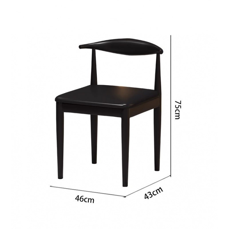 American cafe industrial style wrought iron table and chair combination leisure bar commercial barbecue hot pot shop solid wood dining table and chair