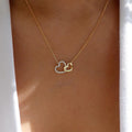 Wholesale heart necklaces - european & american style, autumn/winter jewelry, women's elegant, fashionable, minimalist, light luxury, high-end sweater chains