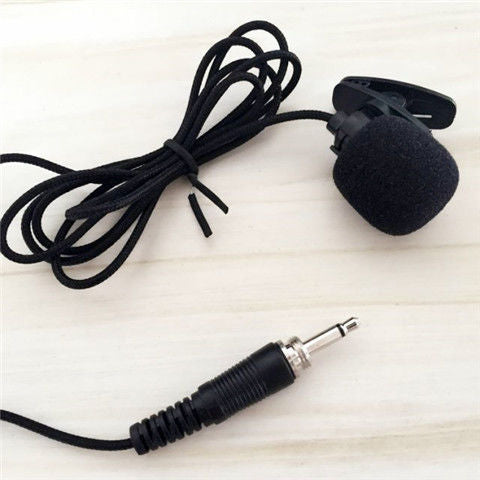 Loudspeaker, collar clip screw, wireless transmitter box, universal headset, collar clip, microphone, 3.5 interface, thread.