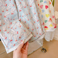 Girls' spring/autumn new style kids' washed soft single pants casual loose trousers casual pants baby kids' pants for outwear