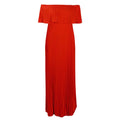 European station  autumn new women's camisole off-the-shoulder bodycon backless sexy slit dress