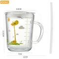Giraffe 400ml+straw+color box