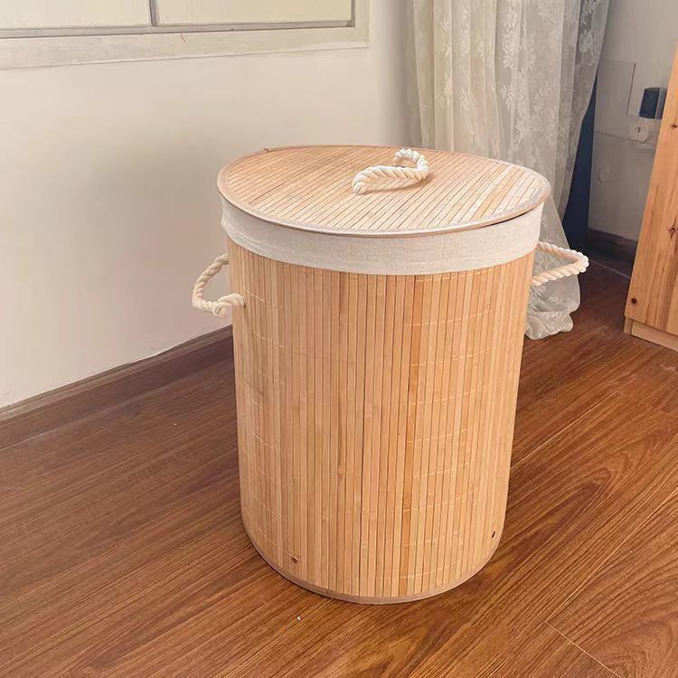 Wicker dirty clothes basket dormitory table set dirty clothes basket with lid covered woven large capacity dirty clothes basket hot pot restaurant