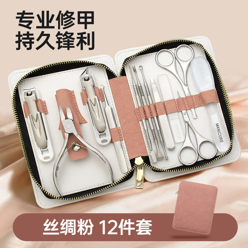 High-quality stainless steel nail clippers & manicure tool set - professional nail care kit for wholesale