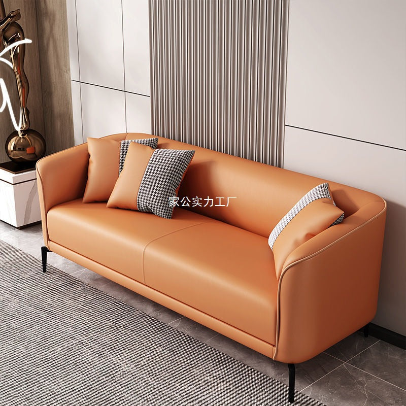 Bedroom Sofa Small Apartment Rental Room Double Small Sofa Lazy Living Room Hair Salon Rest Area Waiting Chair