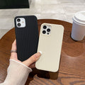 Braided pattern suitable for apple 16pro creative mobile phone case iphonex/7p simple anti-fall tpu protective case 12p