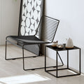 Nordic ins chair accessible luxury iron modern dining chair casual outdoor balcony casualpopularfor home table and chair furniture