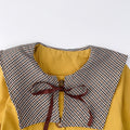 Girls' autumn windbreaker - new korean style outerwear for spring and autumn, chic mid-length trench coat for toddlers and young children