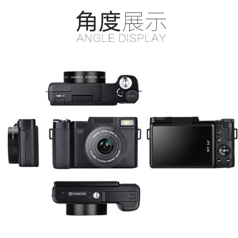 {free 32g card} 24 million pixel high-definition digital camera, small slr selfie mirrorless camera for travel photography