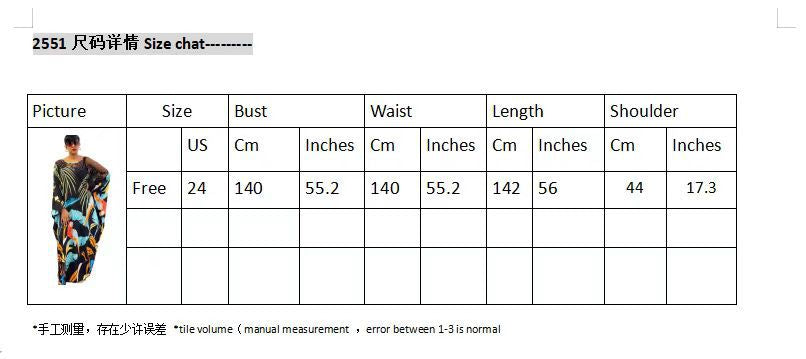 Special offer: digital print mesh panel batwing sleeve beaded loose fit crew neck plus size women's dress