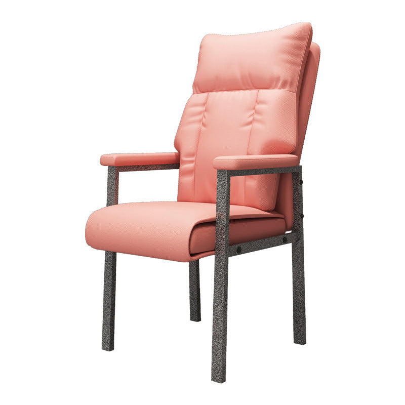Mahjong chair, chess and card room, special plaid, long-sitting backrest, conference stool, teahouse table, home office computer chair