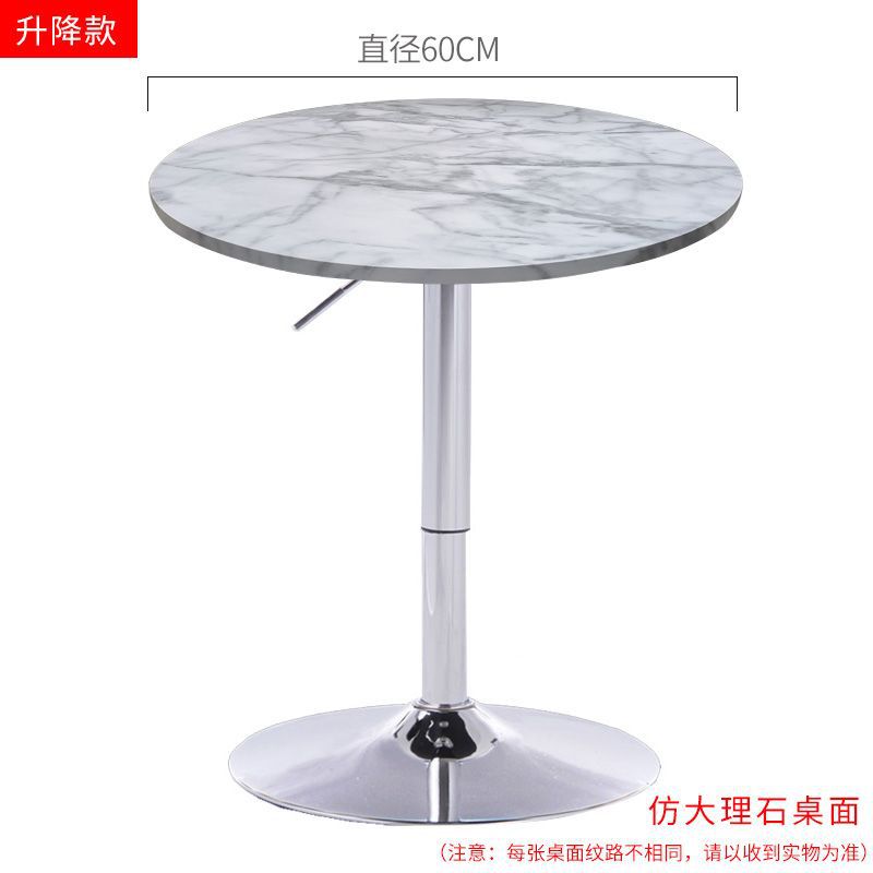 High table bar table round casual cocktail table adjustable small round table high bar round table bar chair