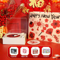 High-style retro cd player, high-fidelity wireless portable bluetooth speaker - perfect new year's gift for home use (original)