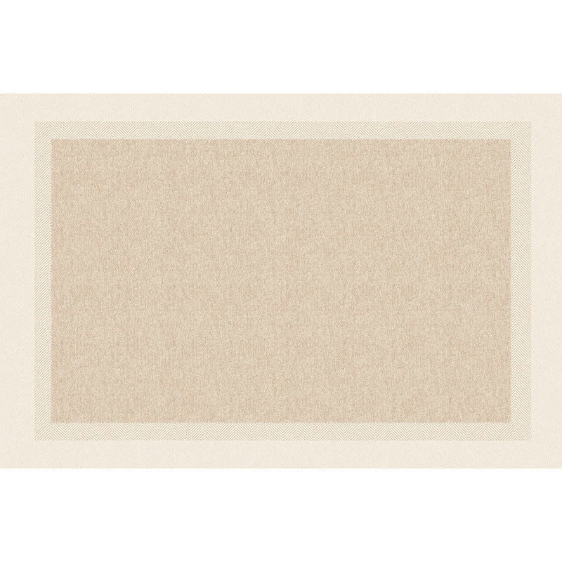 Removable and washable carpet living room new arrival medieval cream style removable double layer for home easy-care soundproof floor mat french style