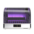 Wholesale no-drain disinfection cabinet for home small kitchen desktop tableware uv bowl and chopsticks disinfection bowl cabinet