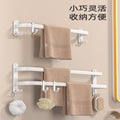 Bathroom kitchen bathroom s hook towel metal single hook detachable hanging rod storage rack accessories special