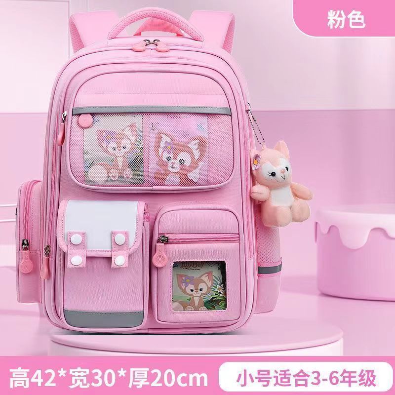 Naruto backpack for elementary school students (grades 1-6), large capacity, lightweight, kids' backpack for boys and girls